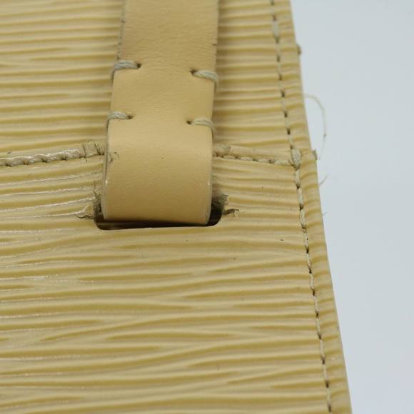 LOUIS VUITTON Epi Ramatuelle Shoulder Bag Cream Vanilla M5247A LV Auth bs12436 - Picture 3 of 16